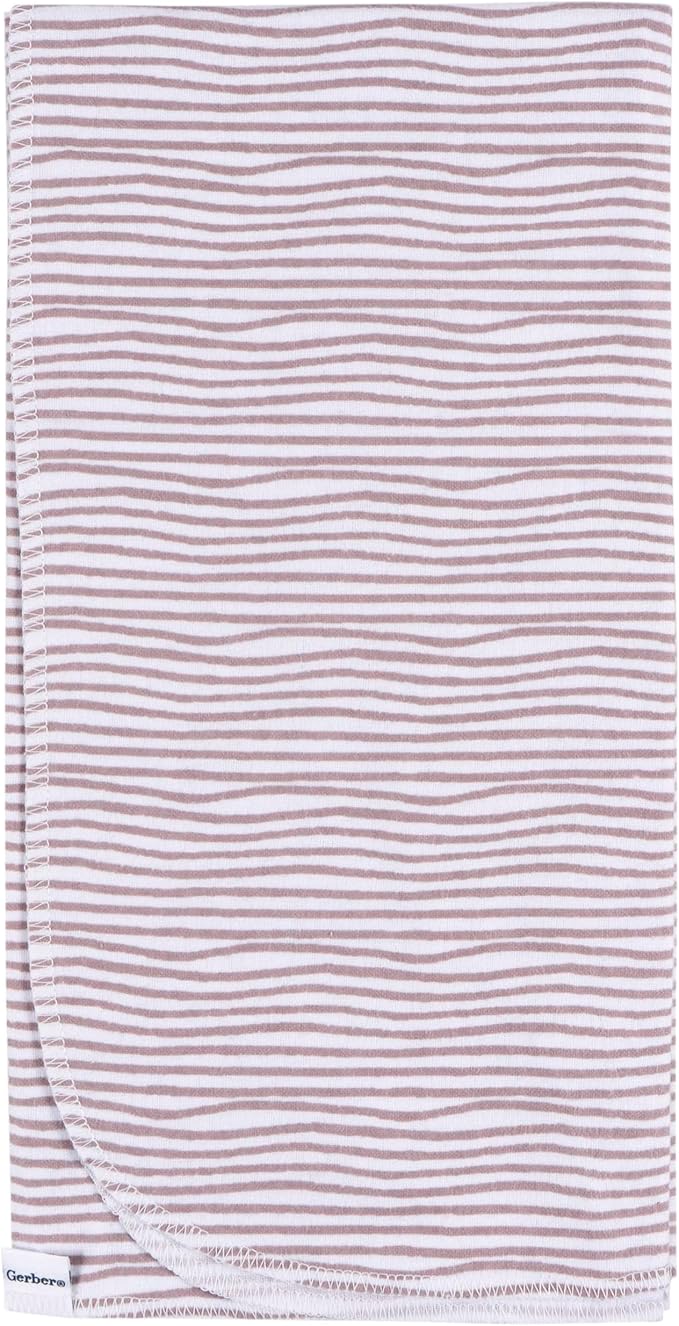 Gerber Unisex Baby 100% Cotton Flannel Receiving Blankets 30x30 Inches (Pack of 16), Animals + Geos Neutral, One Size