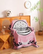 Erke Chair Recliner Cover Boho Throw Blanket Hippie Living Room Decor Wall Hanging Tapestry Outdoor Picnic Camping Rug Mattress Beach Towel Sofa Furniture Slipcover Bohemian 50”x70” The Butterfly Pink