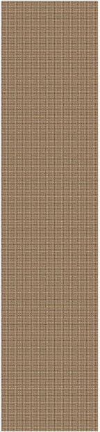 EARTHALL Woven Runner Rug 2.6x12 Ft Washable Runners for Hallways Extra Long Cotton Non Slip Rubber Backed Kitchen Runner Braided Indoor Floor Carpet for Entryway, Hall, Kitchen, Orange/Tan/Brown