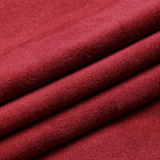 NiNi ALL Decorative Throw Pillow Covers Velvet 22x22 Inch Pack of 2 Burgundy Red Cushion Covers Soft for Couch Sofa Bedroom Living Room Outdoor