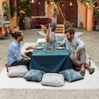 91x 71 in Extra Large Outdoor Picnic Blanket with Waterproof Mat Oversize Beach Woven Cotton Yarn Blanket with Fringe Machine Sandproof for Spring Summer Camping Beach Park(Boho,White)
