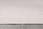 Beverly Rug Easy Jute Off White Rug 6x9 Solid Washable Durable Outdoor Indoor Area Rugs for Living Dining Room Patio Office Stain Resistant Non Shedding Casual Indoor Outside Carpet (6 x 9 Off-White)