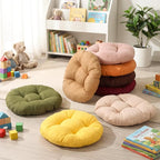 Fumete 8 Pcs 16 Inch Round Floor Cushions for Kids and Toddlers, Flexible Seating Classroom Furniture Floor Pillow for Home, Daycare, Preschool, Yoga and Meditation (Fall)