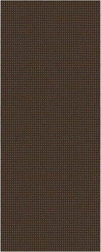 KOZYFLY Runners for Hallways 2x5 ft Washable Kitchen Runner Non Slip Rubber Backed Hall Runners Cotton Entryway Runner Rugs Floor Carpet for Indoor Backdoor Bedroom Kitchen, Reddish Brown/Coffee