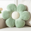 Cute Daisy Flower Shaped Throw Pillow - 19.6" Plush Cushion for Floor Seating and Home Decor