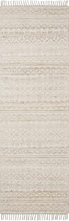 Loloi Angela Rose Rivers Collection RIV-03 Sand/Ivory 2'-3" x 3'-9" Reversible Accent Rug