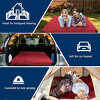 CYMULA Memory Foam Camping Mattress Pad, CertiPUR-US Sleeping Mat, Portable Roll Up Mattress for Adults, Camping Bed Pads for Sleepover, Car Bed with Travel Bag