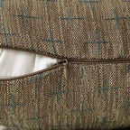 MIULEE Pack of 2 Decorative Burlap Linen Throw Pillow Covers Modern Farmhouse Pillowcases Rustic Woven Textured Cushion Cover for Sofa Couch Bed 24x24 Inch Coffee