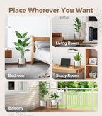 Plant Stand Indoor Adjustable, Metal Modern Indoor Plant Stand, Heavy Duty Plant Stands Outdoor Corner, Stable Plant Holder, Fits 8 to 12 Inches Pots, Black, 1 Pack, Walnut Wood-Grain