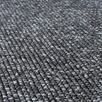 LUXE WEAVERS Solid Machine Woven Smoke 5x7 Area Rug, Indoor Stain-Resistant Carpet