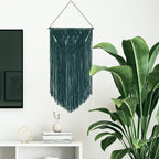 Winterdemoon Macrame Wall Hanging Boho Woven Tapestry Home Decor