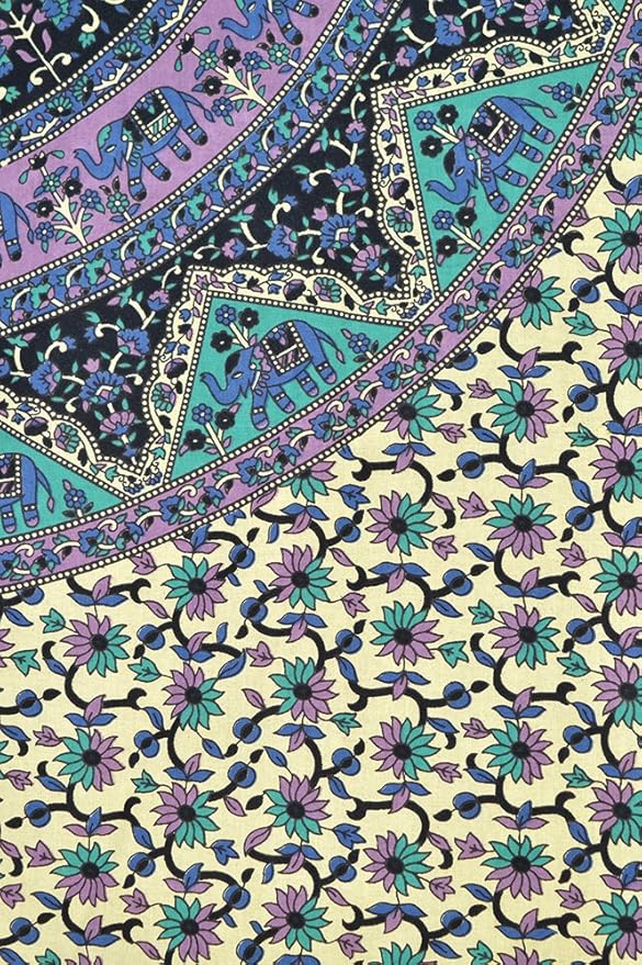 Popular Handicrafts Kp636 Twin hippie Mandala Wall Art Hippie Wall Hanging Bohemian Bedspread Exclusively