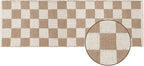 · REDEARTH · Jute Cotton Area Rug - 2'x6' Rectangular Rug, Sustainable Handwoven, Non-Shedding, Soft & Durable – Reversible, Neutral Tones for Home Décor in Living Room, Dining Room, Bedroom
