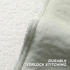 FUTEI Sage Green Throw Pillow Covers 24x24 Inch Set of 2,Furry Faux Fur Teddy Boucle Textured Cushion Covers,Soft Fluffy European Pillow Shams,Home Decor for Couch Bed Living Room Office Car