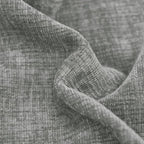 CaliTime Throw Pillow Covers Decorative 16 X 16 Inches Pack of 2 Cotton Thread Stitching Edges Solid Dyed Soft Chenille Cushion Cases for Couch Sofa Bed Living Room Farmhouse Medium Grey