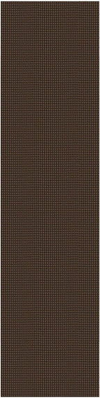 EARTHALL Woven Runner Rug 2x8 Ft Washable Runners for Hallways Cotton Non Slip Rubber Backed Kitchen Runner Braided Indoor Floor Carpet for Entryway, Hallway, Kitchen, Bedroom, Brown