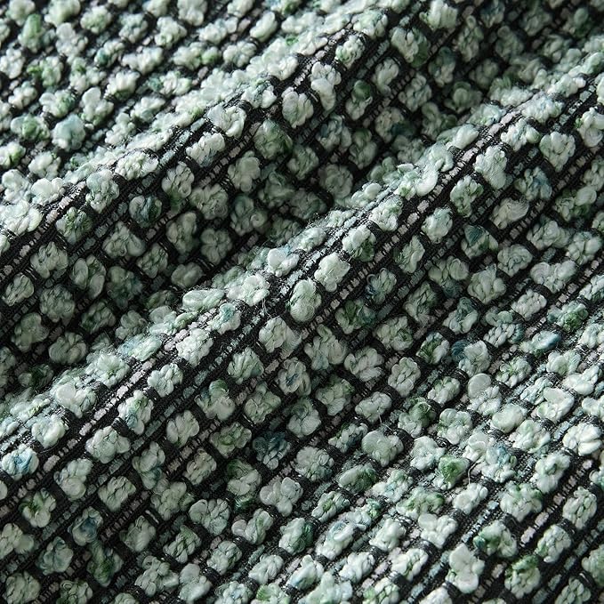 Decorative Couch Throw Pillow Covers 18x18 Green Striped Soft Wool Pillow Covers Neutral Textured Boho Cushion Covers for Modern Farmhouse Sofa Bedroom Living Room Decor SY011-D18