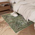 Machine Washable Small Rugs for Kitchen: Door Mat Indoor Entrance 2x3 Throw Rug Stain Resistant Non-Slip Low Pile Soft Carpets for Entryway Front Door Indoor Entrance Entry Bedroom