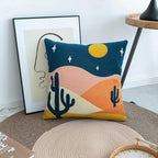 JASEN Abstract Boho Pillow Covers 20x20 inch, Soft Mid Century Mountain Decorative Throw Pillows for Couch Bed Sofa Bedroom（Only 1 Pillow Cover）
