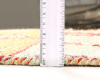 Artistic Jute Hand Woven Rug 2x3 Feet - Multi, Decorative Small Boho Patio Throw Rugs with Fringes Ideal for Entryway, Kitchen, Laundry Room, Balcony | Farmhouse Classic Door Mat for Bedroom Décor