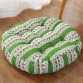 Large Round Floor Cushion, Comfortable Cotton and Linen Boho Meditation Pillow Tatami Seating Cushion for Room Reading Book Nursery Room Balcony,R,60 * 60cm