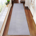 Boho 2x8 ft Runners for Hallways Extra Long Woven Washable Kitchen Runner Mat Rugs Non Slip, Soft Entryway Laundry Hall Floor Runner Carpet for Indoor Backdoor Bedroom Hallway Living Room, Gray