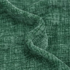 CaliTime Christmas Throw Pillow Covers Decorative 16 X 16 Inches Pack of 2 Cozy Chenille Cushion Cases for Couch Sofa Bed Living Room Home Dark Green