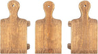 Creative Co-Op Small Wood Pedestal with Handle