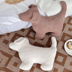 Animals Shaped Throw Pillow for Bed,Home Decorative Pillows for Bedroom Aesthetic,Soft Dog Pillow for Couch,Handmade Living Room Throw Pillow