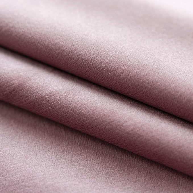 NiNi ALL Decorative Throw Pillow Covers Pack of 2, Velvet Throw Pillow Cases for Couch Pillows Cover Bedroom Living Room Outdoor Pillow Covers 20x20 Inch Dusty Pink