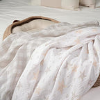 Gerber Baby Unisex 2-Pack Muslin Blanket, Celestial, One Size
