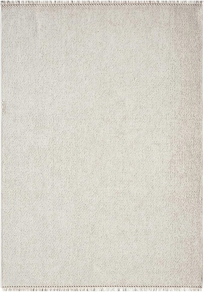 LUXE WEAVERS Stella Collection 246 Cream 4x6 Modern Abstract Area Rug