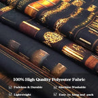 Accnicc Vintage Bookshelf Tapestry Medieval Art Book Tapestries Wall Hanging Gothic Dark Academia Retro Library Backdrop Tapestry for Bedroom Living Room Dorm Study Classroom 60 × 44 inch
