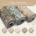 Washable Rugs for Living Room: 9x12 Area Rugs for Bedroom Ultral Soft Non-Slip Stain Resistant Vintage Boho Large Carpet for High-Traffic Dining Room - Farmhouse Decor