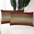 Emvency Set of 2 Throw Pillow Cover Western Tribal Geometric Brown Southwest Decorative Home Decor 26 x 26 Inch Pillowcase