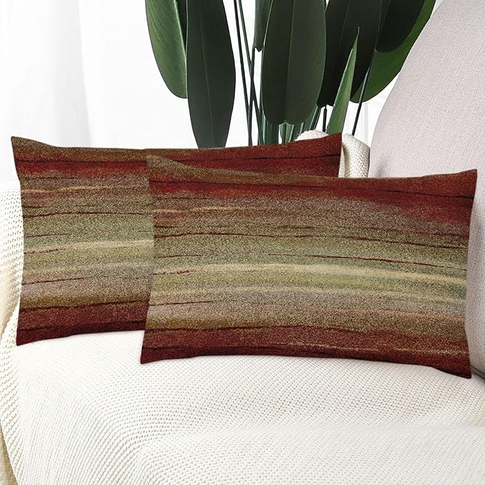Emvency Set of 2 Throw Pillow Cover Western Tribal Geometric Brown Southwest Decorative Home Decor 26 x 26 Inch Pillowcase