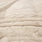 YUSOKI Queen Size Blanket Single Layer,Weight(4.4lb),370GMS-3D Stylish Design for Gift Home Decor (Linen,90"x90")