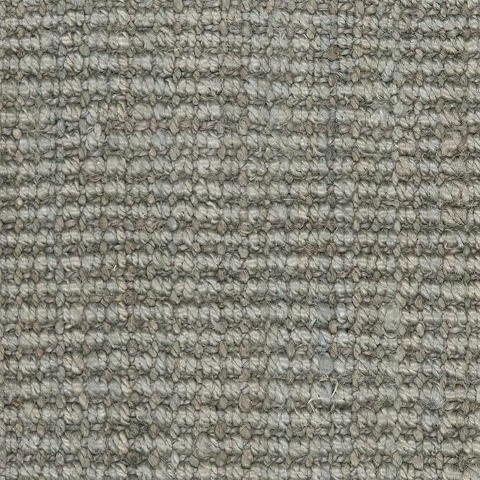 SAFAVIEH Natural Fiber Collection Accent Rug - 2'3" x 4', Green & Grey, Handmade Farmhouse Jute, Ideal for High Traffic Areas in Entryway, Living Room, Bedroom (NF730B)