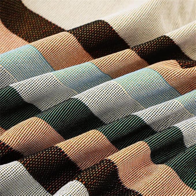 Lqprom Southwest Throw Blankets Aztec Southwestern Throws Cover Boho Native American Blankets for Gift Sofa Table Bed Living Room Decor Outdoor Camping Picnic Tent Beach Car Traveling 51"x63"
