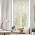 Macrame Bohemian Curtains for Windows Door Curtain Boho Wall Hanging for Doorways Room Dividers Bedroom Decor Wedding Tapestry Living Room Farmhouse Cottage 40x80 inch