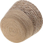 Straw Weaving Plant Basket, Large Basket for Plants Indoor with Plastic Liner, Woven Flower Planters for Water Hyacinth, Garden Home Boho Plant Pots Decoration