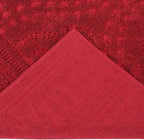 Better Trends 3 Pieces Set Chenille Bedspread Full/Double Size 100% Cotton Chenille Bedding Lightweight Medallion Pattern Bedroom Decor Rio Collection