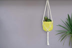 Macrame Plant Hangers Hanging Planter - 4 Pack Indoor or Outdoor Cotton Rope Hanging Plant Holder for Flower Pots - Modern Boho Home Decor, 3 Legs 42 Inch, US Brand