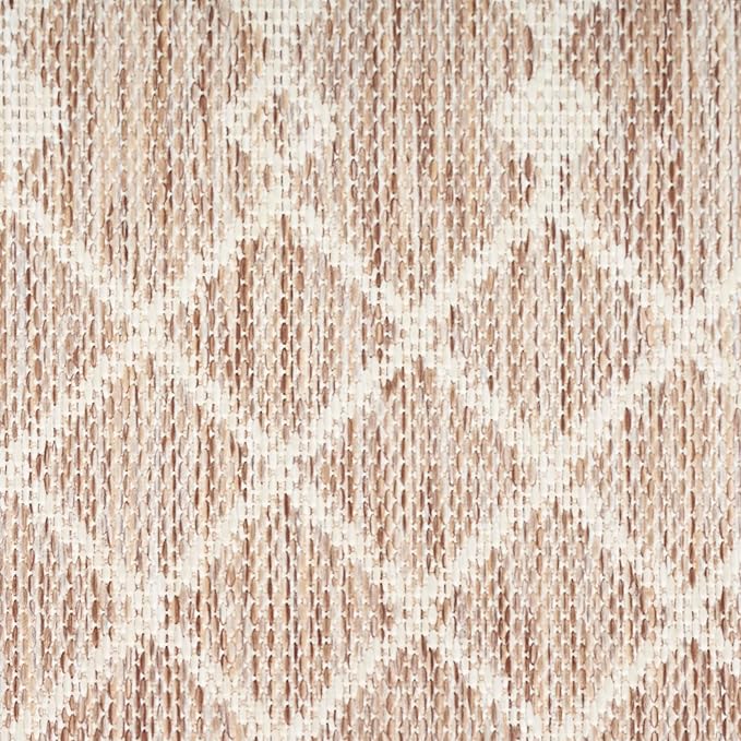 Nourison Home Positano Beige 6' x 9' Area Rug - Easy Clean, Non Shedding, Bed Room, Living Room, Dining Room, Kitchen (6' x 9')