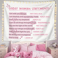 LIANGW Cute Pink Christian Tapestry Aesthetic for Bedroom, Coquette Preppy Room Decor for Teen Girls & Women, Dorm Decor for College Girls, Bible Verses Tapestries Wall Hanging 50x60 inche