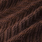 BATTILO HOME Dark Brown Throw Blanket for Couch, Super Soft Cozy Warm Chocolate Throw for Twin Bed, Living Room Chair Bed Sofa Home Decor, 60" x 80"