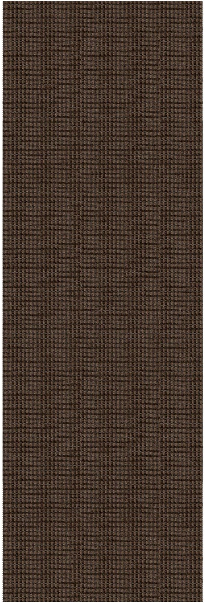 EARTHALL Woven Runner Rug 2x6 Ft Washable Runners for Hallways Cotton Non Slip Rubber Backed Kitchen Runner Braided Indoor Floor Carpet for Entryway, Hallway, Kitchen, Bedroom, Brown