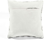 Lush Decor Adelyn Decorative Throw Pillow Cover, 20" W x 20" L, Gray - Square Pillow - Gray Diamond Pillow - Textured Pillows - Hygge Decor - Farmhouse Throw Pillows For Bed, Couch, Or Chair