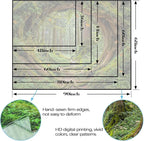 Accnicc Forest Tapestry Green Nature Tree Wall Tapestry for Bedroom Aesthetic Jungle Outdoor Landscape Small Tapestries Wall Hanging for Dorm Living Room Decor 60 x 44 Inch