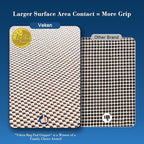 Veken Non Slip Rug Pad Gripper 8 x 10 Feet Extra Thick Pads for Any Hard Surface Floors, Keep Your Rugs Safe and in Place, Under Carpet Anti Skid Mat